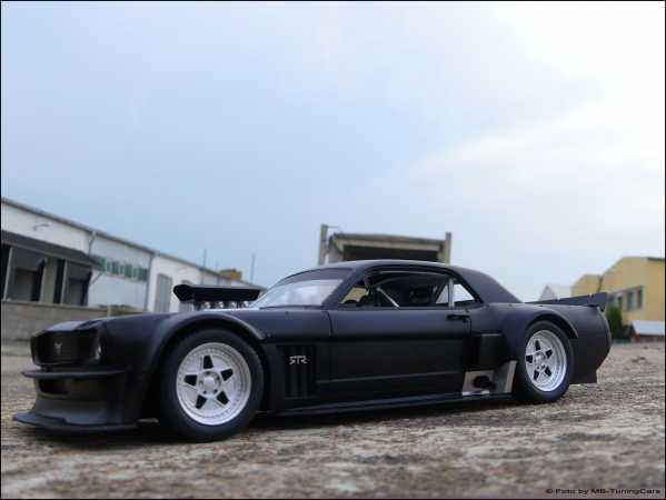 1:18 Ford Mustang 1965 Hoonigan  "KenBlock" BLACK EDITION