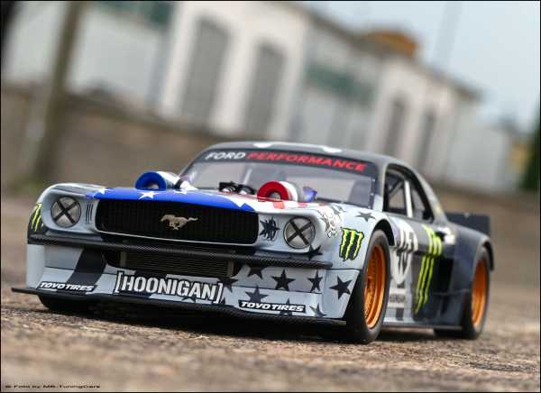 1:18 Ford Mustang 1965 Hoonigan V2 "KenBlock" USA EDITION