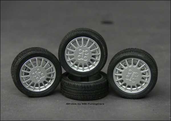 1:18 VW Golf 2 MK2 Rallye G60 Wheel Set