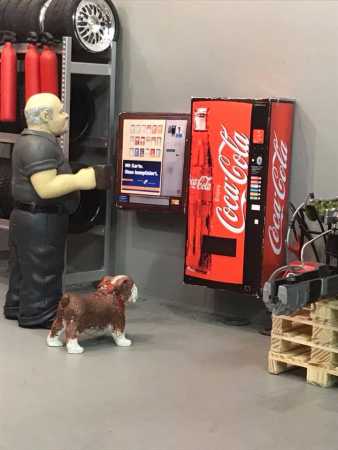 1:18 COCA COLA Drinks Machine