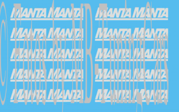 Manta Manta Decal