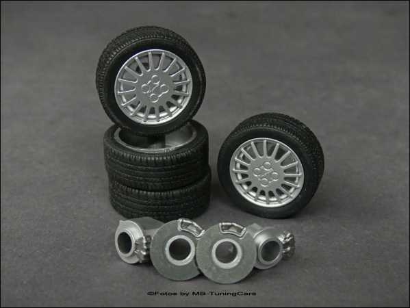 1:18 VW Golf 2 MK2 Rallye G60 Wheel Set