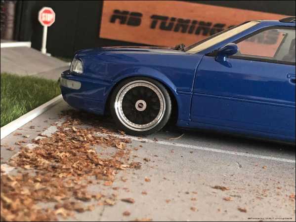 1:18 Tuning Laub / Blätter Herbst Deko "6g" für Exklusiv Diorama = RaR