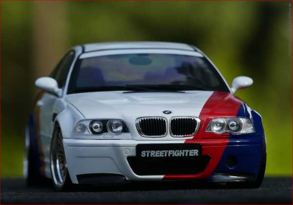 1:18 BMW E46 M3 2000 - Streetfighter Diecast / Alu-Alpinas = OVP