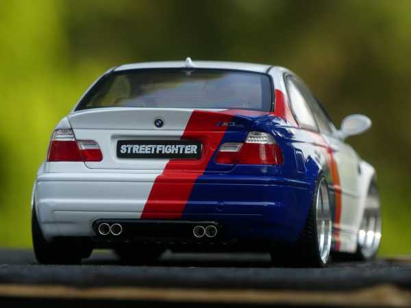 1:18 BMW E46 M3 2000 - Streetfighter Diecast / Alu-Alpinas = OVP