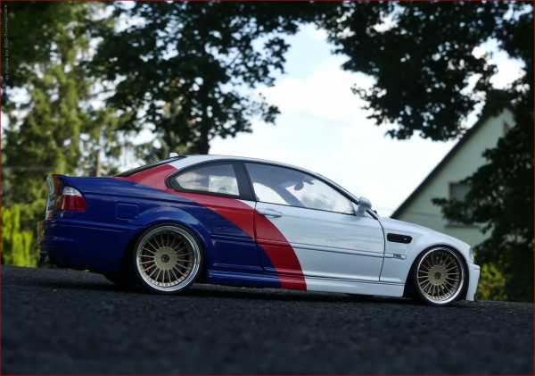 1:18 BMW E46 M3 2000 - Streetfighter Diecast / Alu-Alpinas = OVP