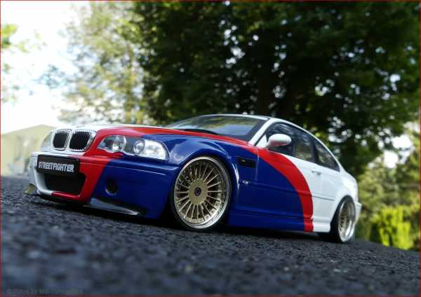 1:18 BMW E46 M3 2000 - Streetfighter Diecast / Alu-Alpinas = OVP