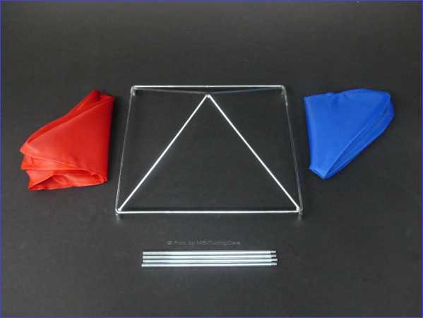 1:18 Alu-PVC Tent - Pavilion [Red]