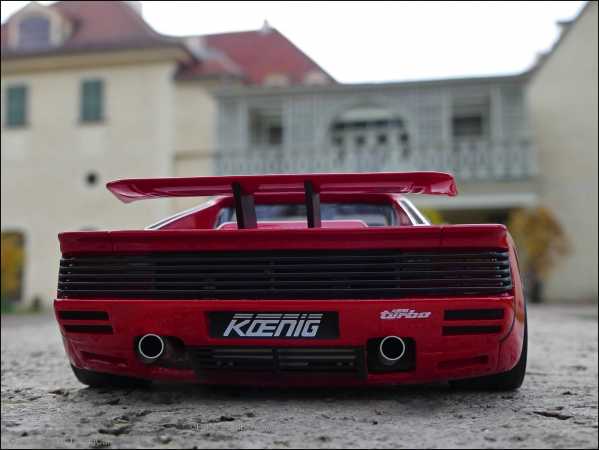 1:18 Ferrari KOENIG Breitbau Specials Testarossa Twin Turbo