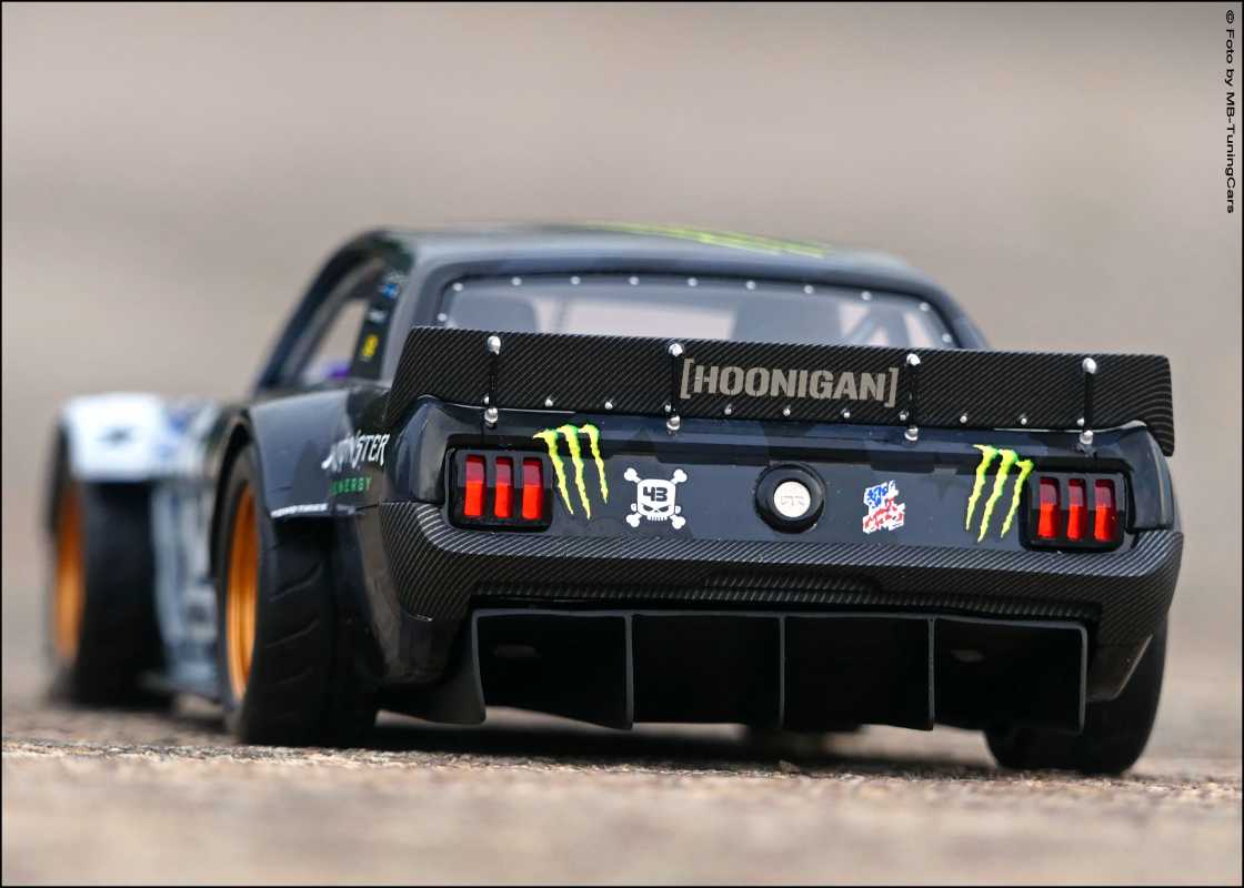 1:18 Ford Mustang 1965 Hoonigan V2 "KenBlock" USA EDITION