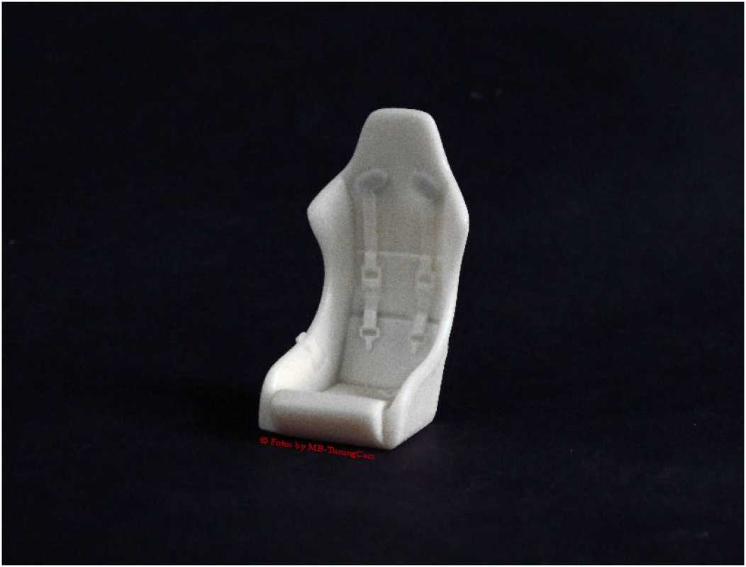 1:18 Sportsitz Typ Recaro incl.Belt