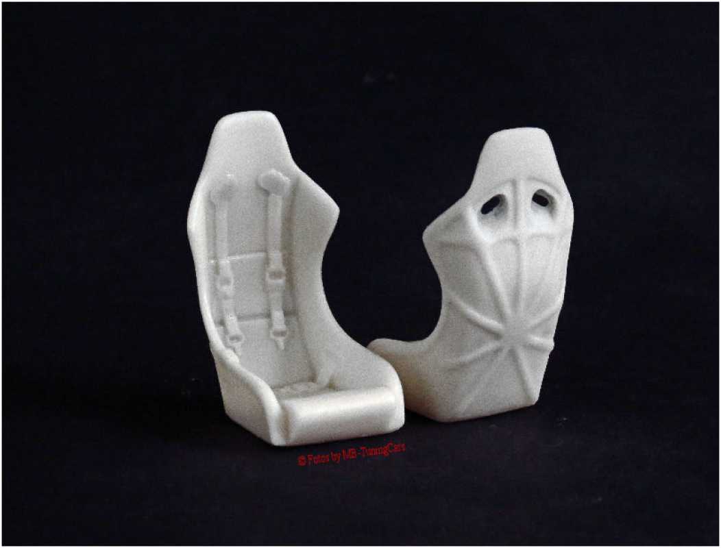 1:18 Sportsitz Typ Recaro incl.Belt