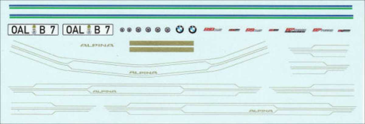 1:18 Alpina Dekor [Gold] B10 3.5l BMW 6er [E24]